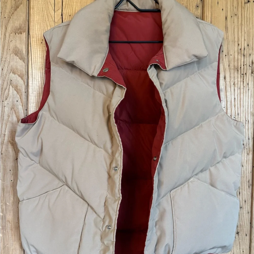 Vintage Penfield Puffer Vest Mens Large Down & Feather 80/20 reversible - Picture 7 of 13